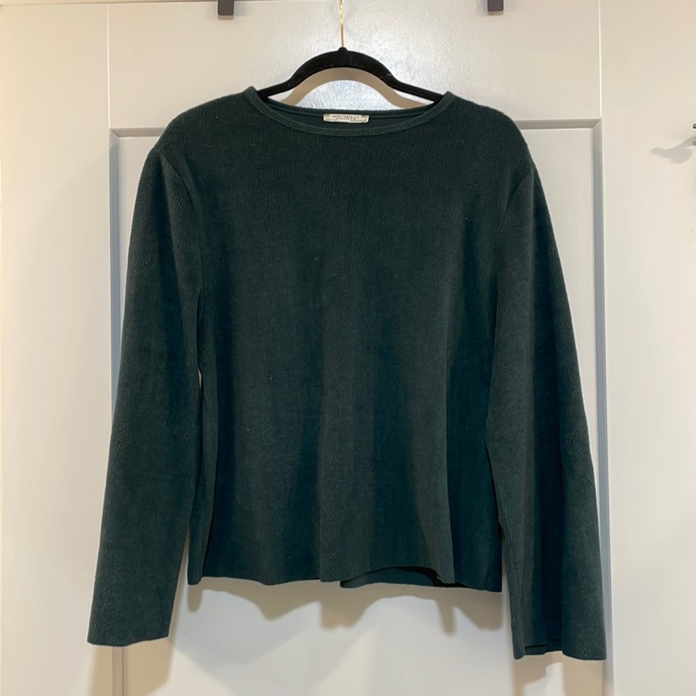 Green sweater